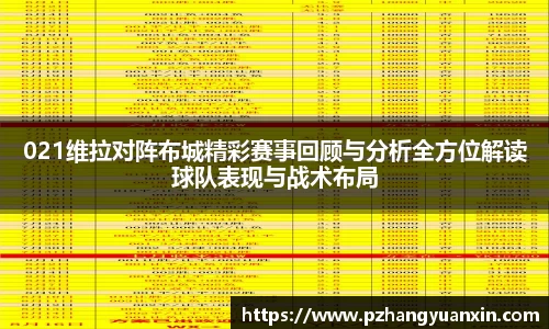021维拉对阵布城精彩赛事回顾与分析全方位解读球队表现与战术布局